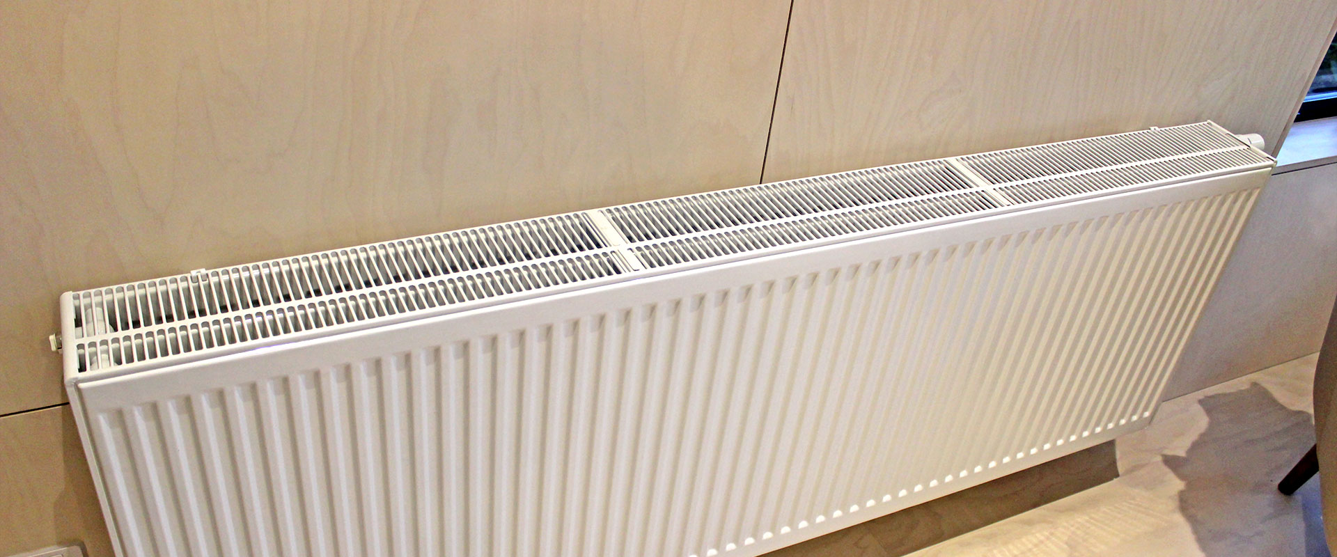 Low surface temp radiator thermal images