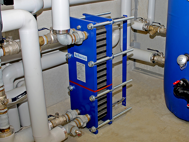 Fiorini Heat Exchanger Installed